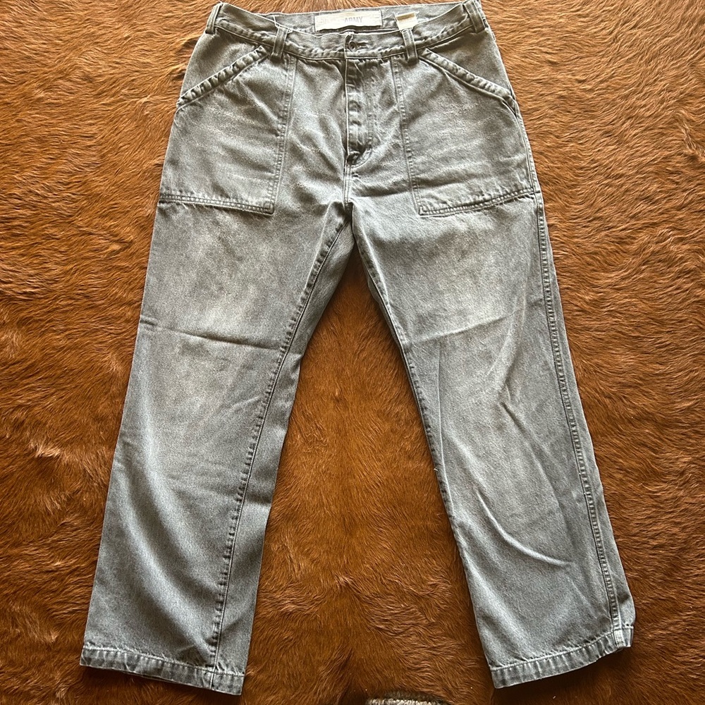 Gap Army Black Wash Jeans *flaws